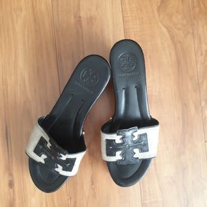 Tory Burch Ines Wedge Sliders